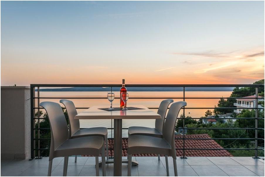 Villa Mili Stomarica Brela Exteriér fotografie