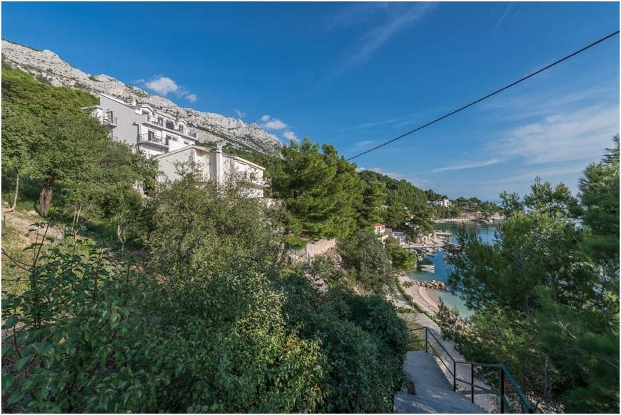 Villa Mili Stomarica Brela Exteriér fotografie